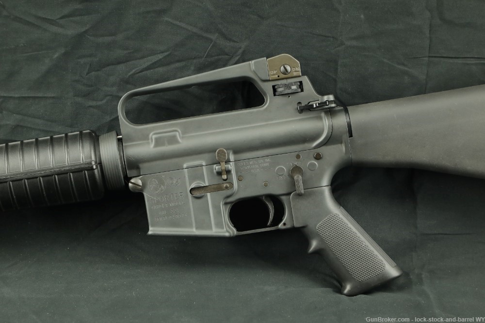 Pre-Ban Colt Sporter Target Model .223/5.56 AR-15 R6551 20” Semi-Auto Rifle-img-10