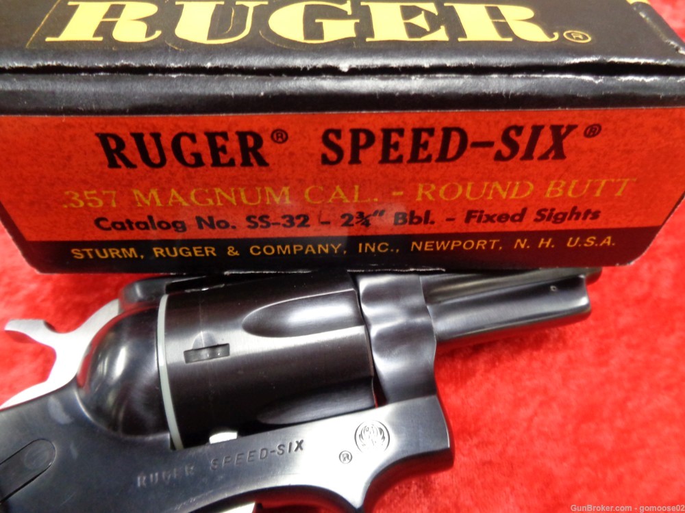 RARE 1981 Ruger Speed Six 357 Magnum Military SS 32L Model NIB WE TRADE BUY-img-16