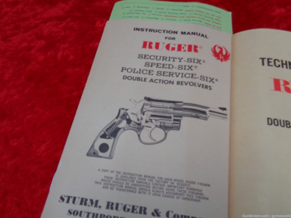 RARE 1981 Ruger Speed Six 357 Magnum Military SS 32L Model NIB WE TRADE BUY-img-12