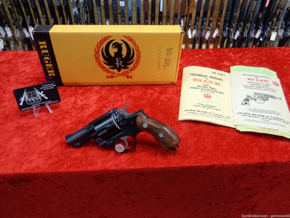 RARE 1981 Ruger Speed Six 357 Magnum Military SS 32L Model NIB WE TRADE BUY-img-1