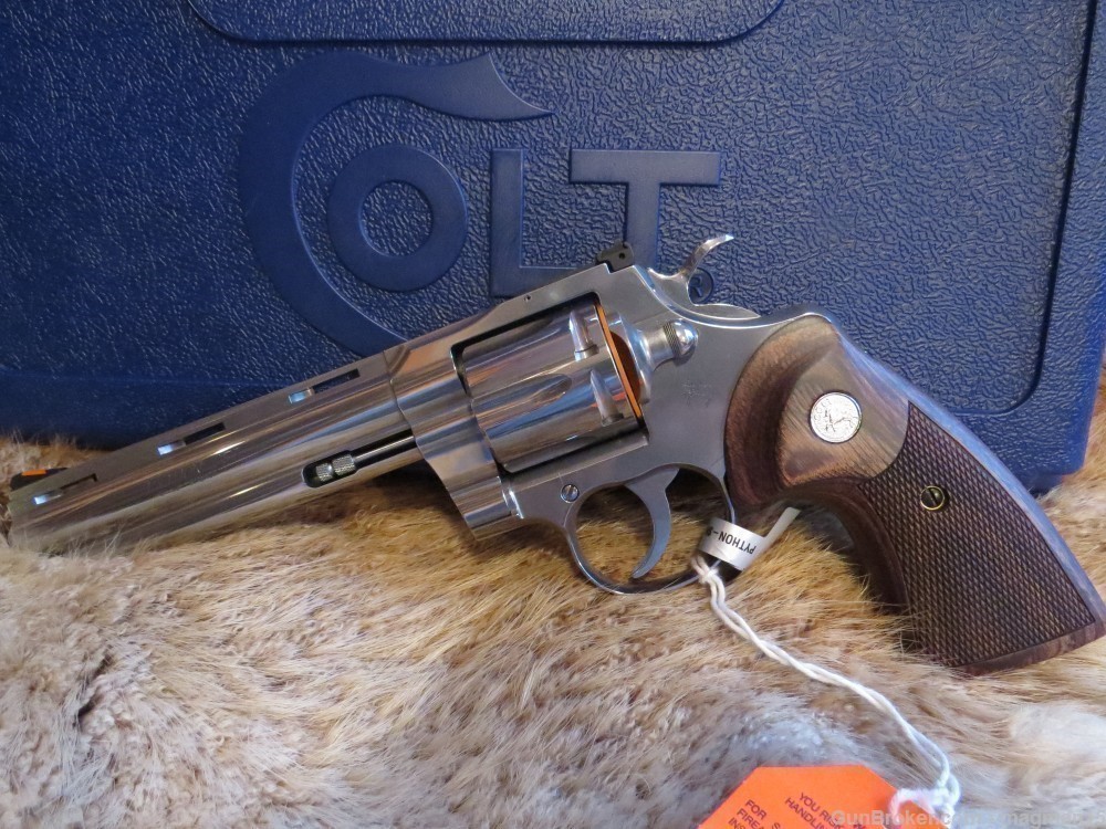 NEW 2020 COLT PYTHON 6 inch .357 MAG STAINLESS-img-0