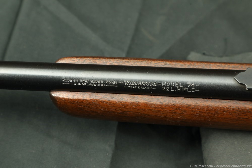 Winchester Model 74 .22 LR Tube Magazine Semi-Automatic Rifle, 1954 C&R-img-28