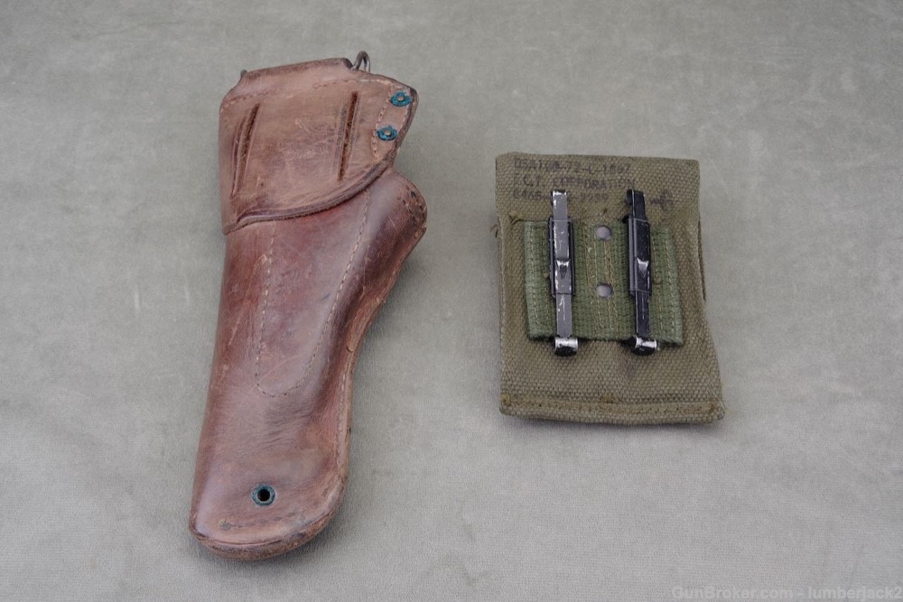 WWII 1911A1 Holster and Magazine Pouch-img-4