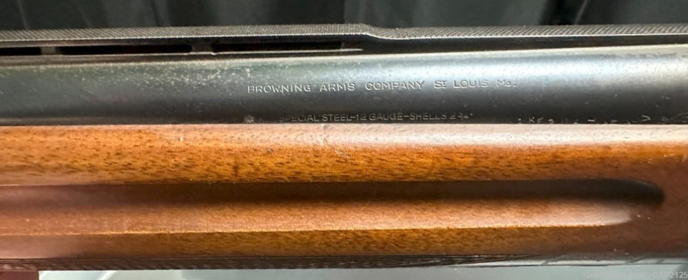 1954-55 Belgium Browning A5 12 Gauge Shotgun-img-12