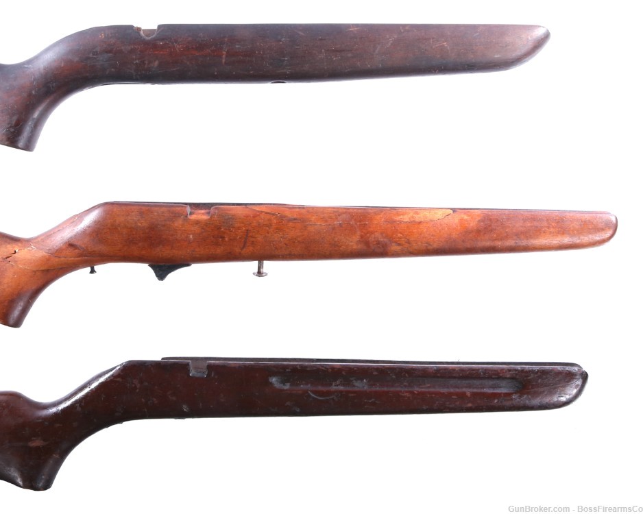 Lot of 3 Miscellaneous Natural Wood Rifle Stocks & Forends- Used (JFM)-img-8