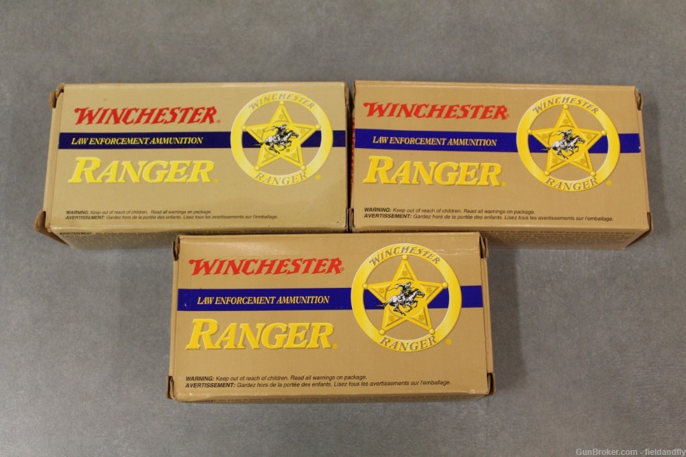 Winchester Ranger 357 Sig 125 grain SXT HP ammo, 144 rounds -img-0