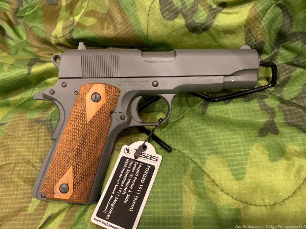 SDS Government 1911A1 US Army 9mm 4.25" Tisas Tank Commander-img-2