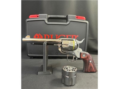 *NEW* RARE RUGER NEW VAQUERO STAINLESS 45COLT/45AUTO 5141