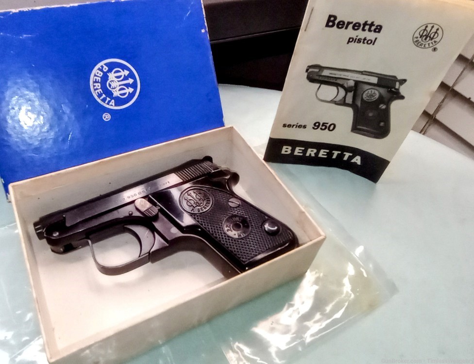 NEW Beretta Minx 950 Beretta Jetfire Pocket pistol Bobcat Browning FN 1968 -img-0