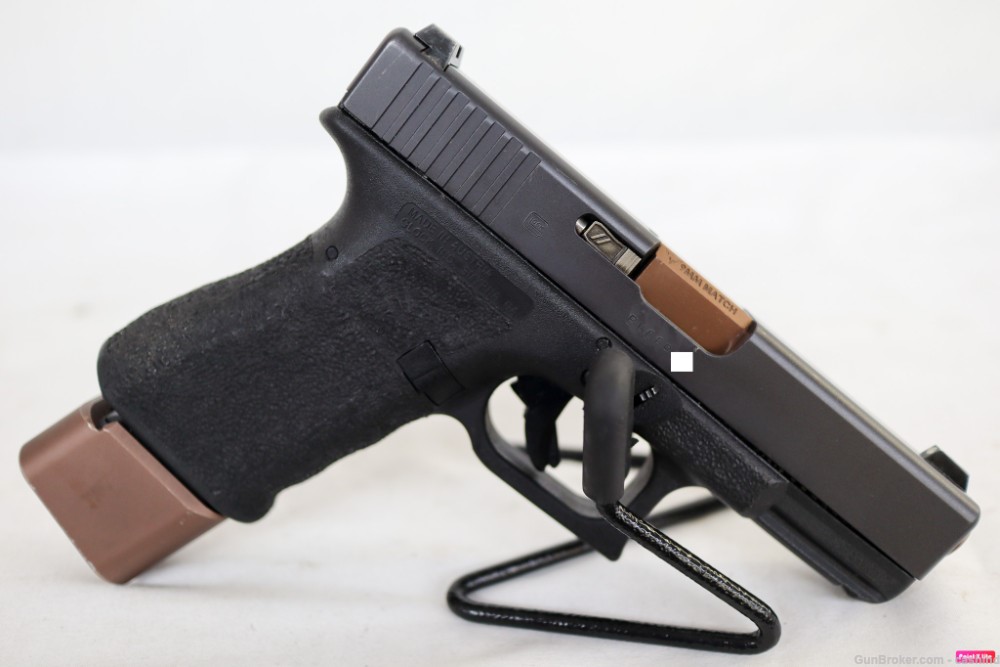 Glock Model 19 Gen 3 9mm 4.01” S.Auto Pistol – Black Polymer – Titan Match -img-1