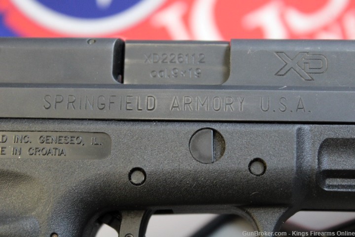 Springfield Armory XD-9 9mm Item P-3-img-6