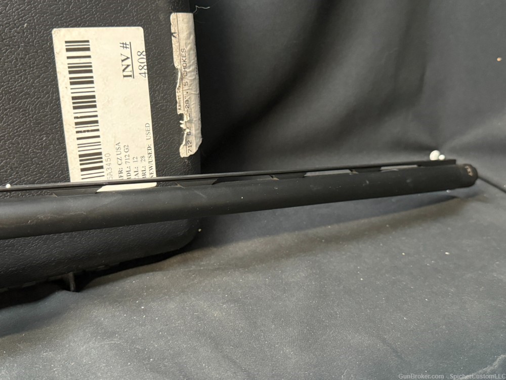 CZ 712 G2 06372 Semi Auto Shotgun - 3" 12ga - 28"BBL - Walnut w/ Hard Case-img-16