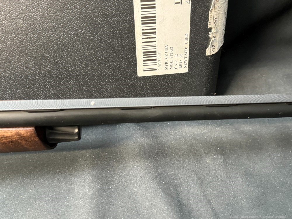 CZ 712 G2 06372 Semi Auto Shotgun - 3" 12ga - 28"BBL - Walnut w/ Hard Case-img-22