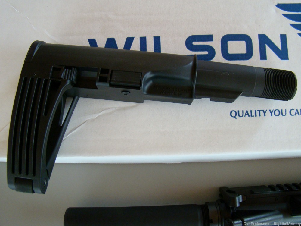 Wilson Combat Protector 5.56 AR Pistol AR15 w Brace 11.3" TRPP556BL WC-15 Q-img-7