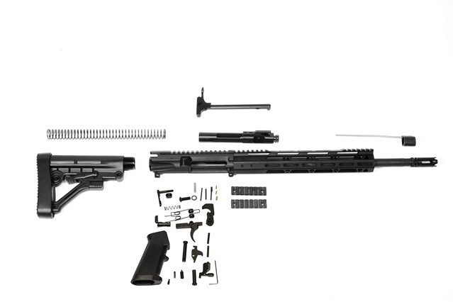 AR-15 Premium Build Kit 16" .223/5.56 MM NIB No CC Fees-img-0
