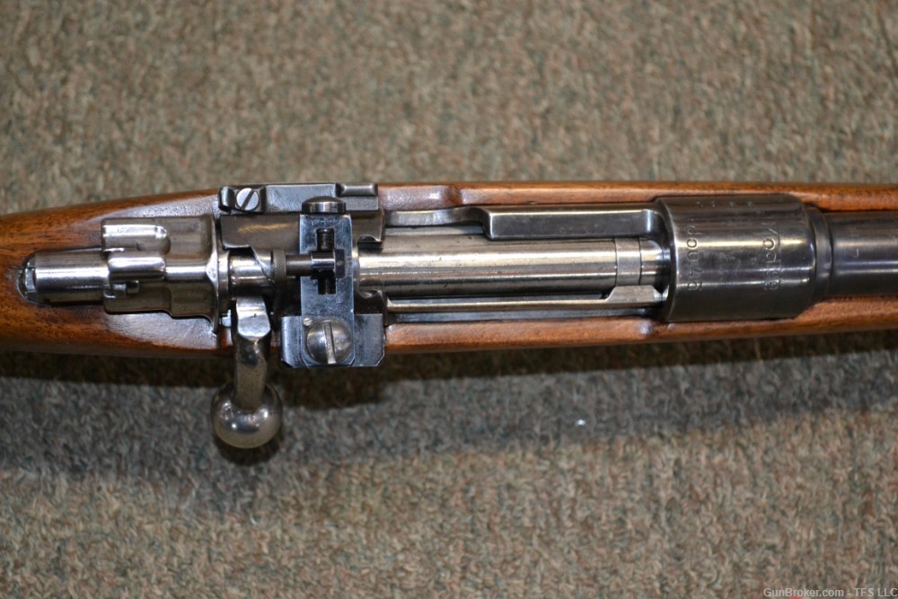 dou K98 Mauser Sporterized in 8mm Mauser Redfield Sight-img-5