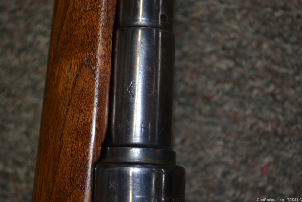 dou K98 Mauser Sporterized in 8mm Mauser Redfield Sight-img-7