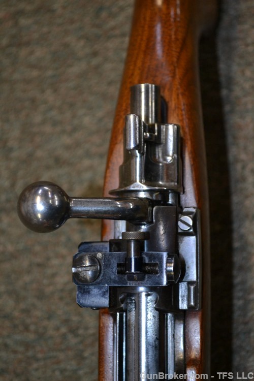 dou K98 Mauser Sporterized in 8mm Mauser Redfield Sight-img-11