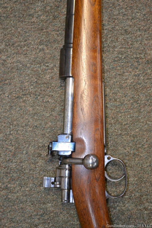 dou K98 Mauser Sporterized in 8mm Mauser Redfield Sight-img-1