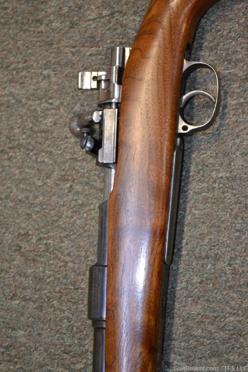 dou K98 Mauser Sporterized in 8mm Mauser Redfield Sight-img-9