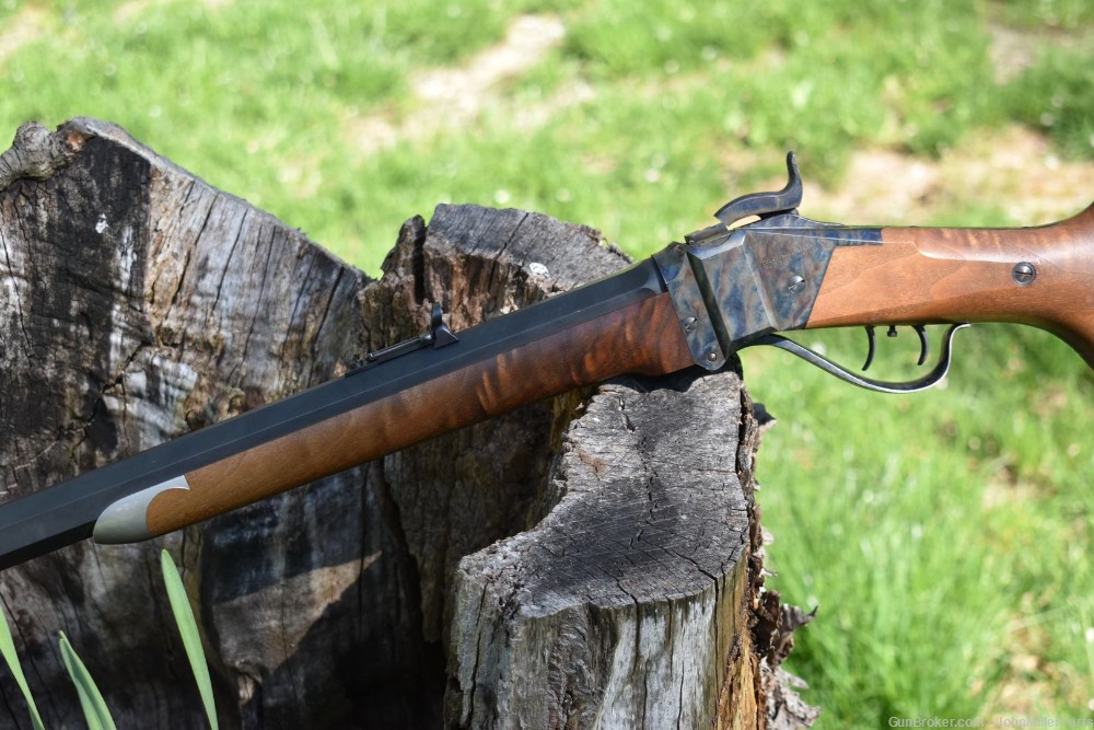 nice Shiloh Sharps Arms 1874 2 1/10 30" target 45-70 bpcr single shot-img-24