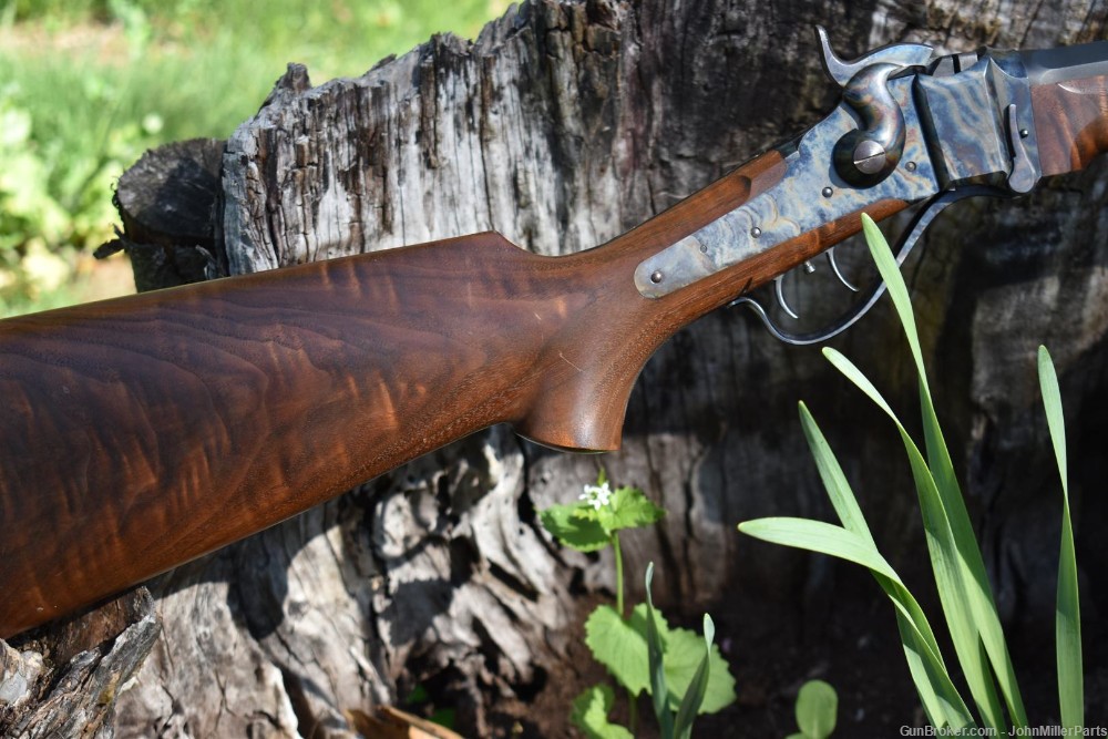 nice Shiloh Sharps Arms 1874 2 1/10 30" target 45-70 bpcr single shot-img-2
