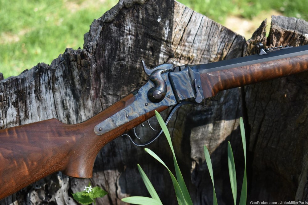 nice Shiloh Sharps Arms 1874 2 1/10 30" target 45-70 bpcr single shot-img-3