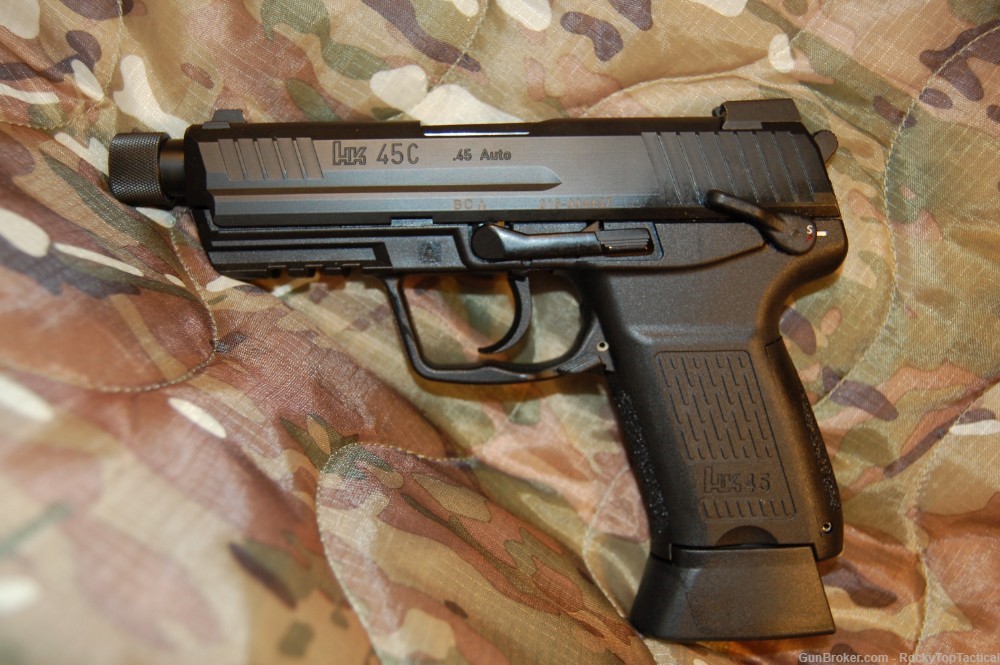 Heckler & Koch HK45 Compact Tactical HK45 CT 45ACP +P Xtra Mags + Piston-img-1