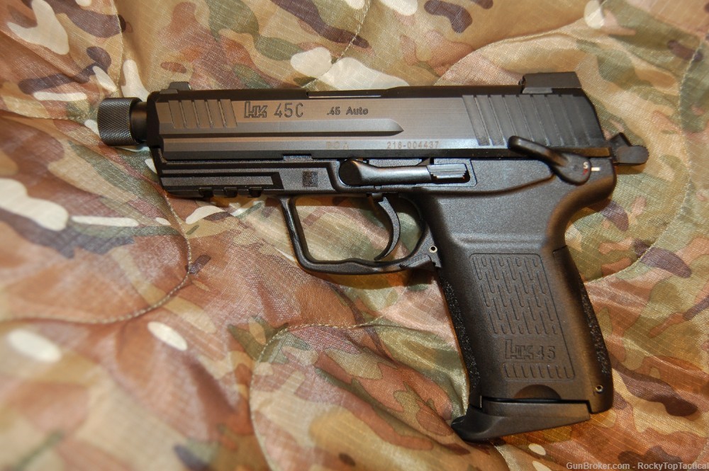 Heckler & Koch HK45 Compact Tactical HK45 CT 45ACP +P Xtra Mags + Piston-img-6
