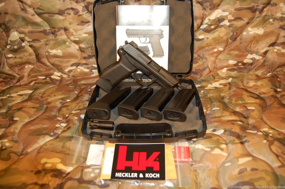 Heckler & Koch HK45 Compact Tactical HK45 CT 45ACP +P Xtra Mags + Piston-img-0