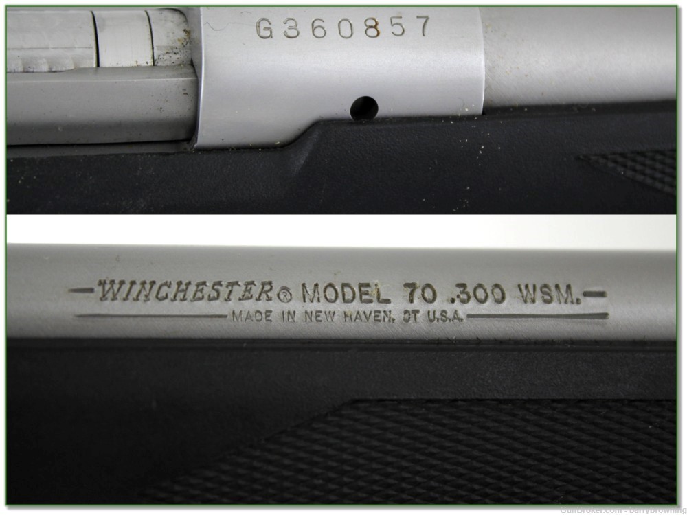 Winchester 70 300 WSM Stainless Classic claw New Haven made rifle!-img-3