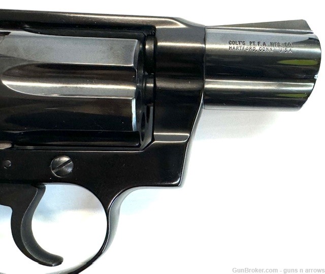 Colt 1976 Cobra 2" 38spl Blued 5 Shot Revolver -img-4