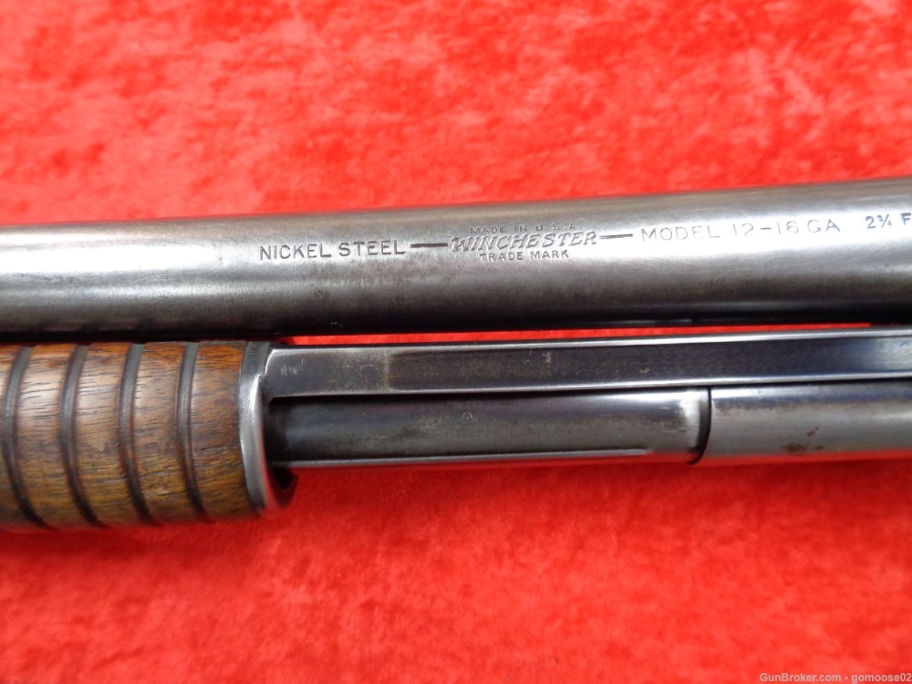 1928 Winchester Model 12 16 Gauge Slam Fire Pump Action Shotgun WE TRADE!-img-21