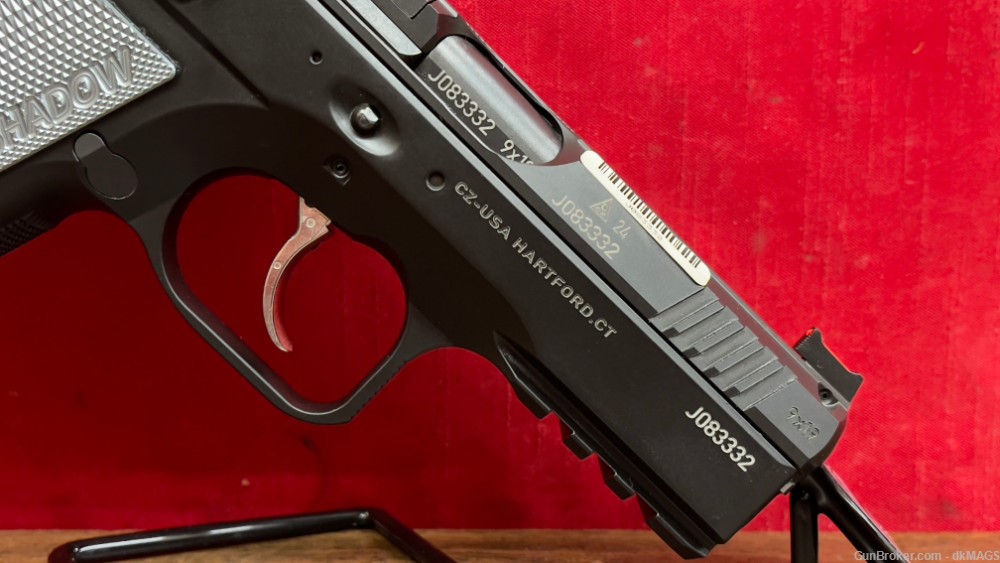 CZ Shadow 2 Compact 9mm Luger 9x19 OR Optic Ready DA / SA Semi-Auto Pistol-img-7