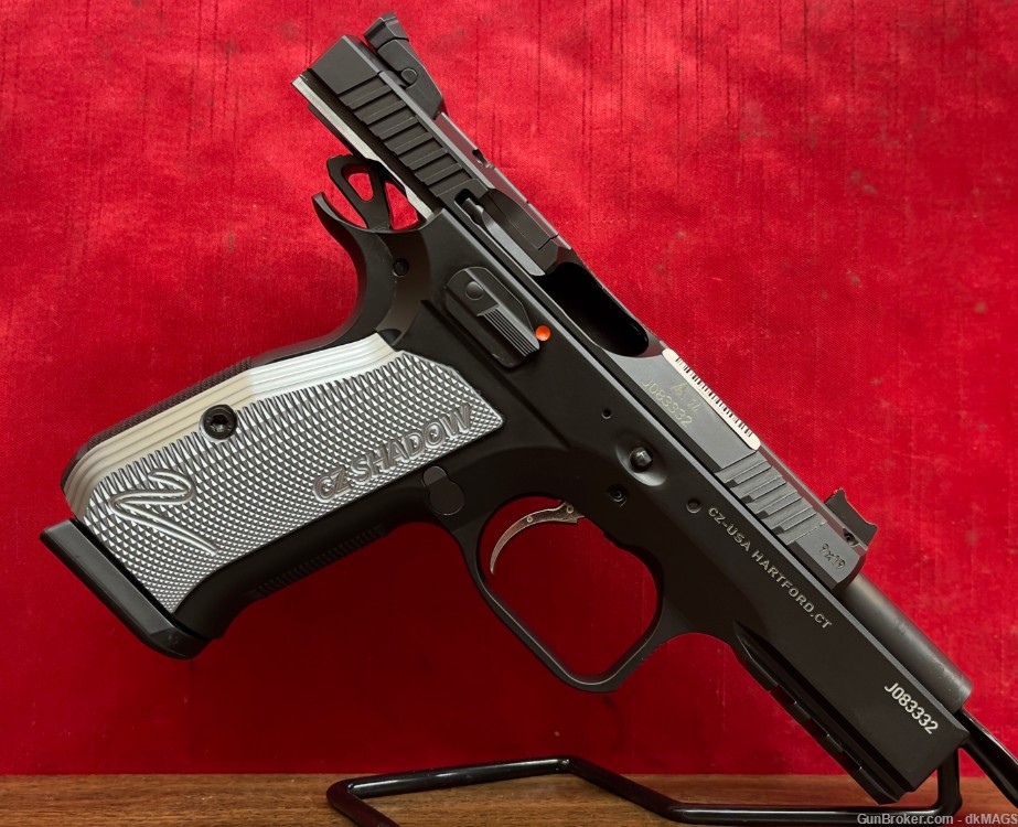 CZ Shadow 2 Compact 9mm Luger 9x19 OR Optic Ready DA / SA Semi-Auto Pistol-img-10