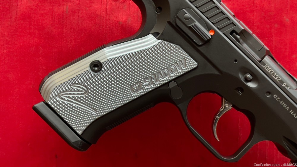 CZ Shadow 2 Compact 9mm Luger 9x19 OR Optic Ready DA / SA Semi-Auto Pistol-img-8