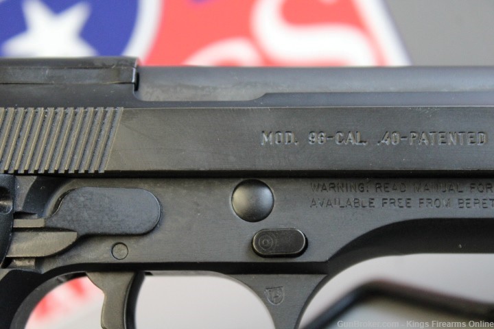 Beretta 96 .40S&W Item P-13-img-8