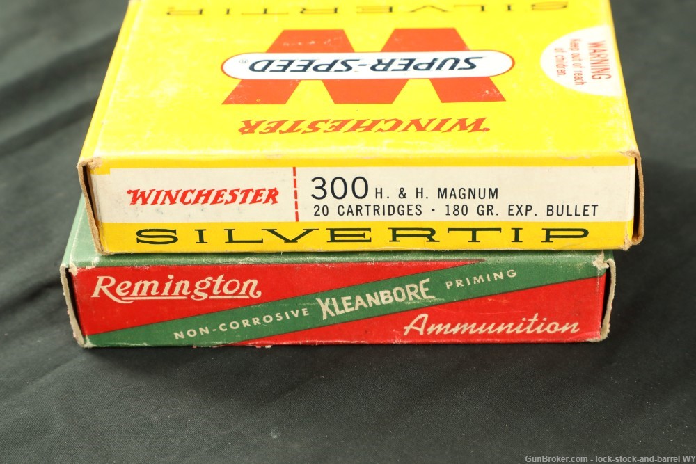 40x Remington/Winchester 300 H&H Magnum 180 Gr. Ammo -img-7