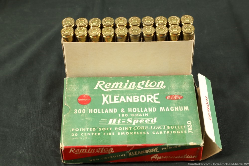 40x Remington/Winchester 300 H&H Magnum 180 Gr. Ammo -img-4