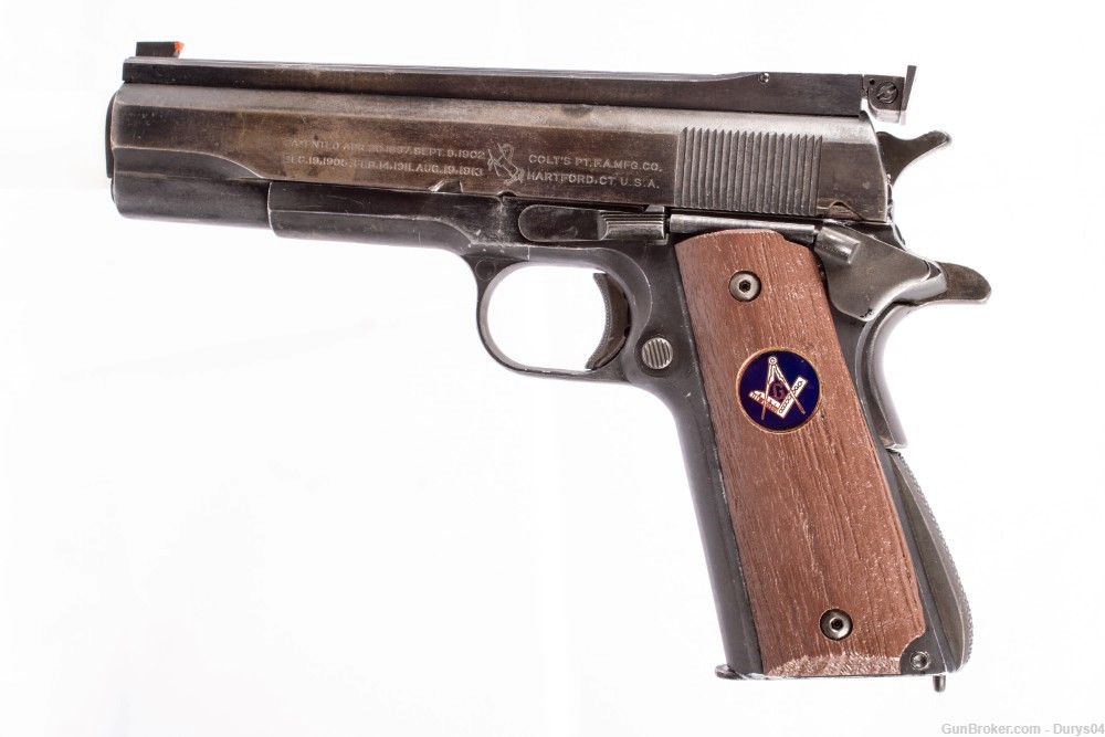 A.R. Sales Co. Model of 1911 45 ACP with Bo-Mar Sights Durys# 17462-img-9