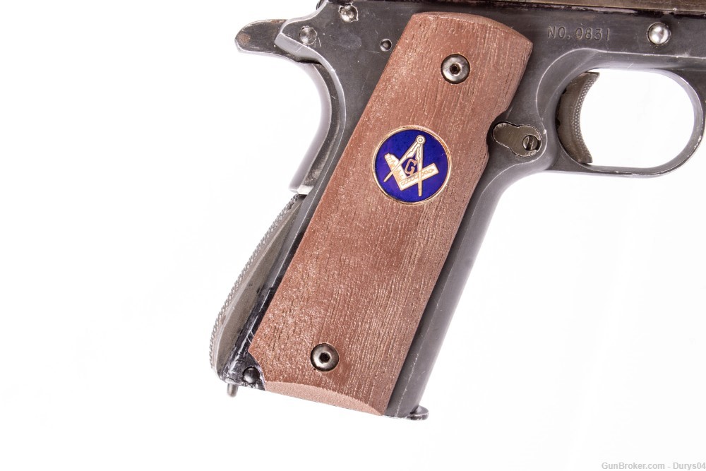 A.R. Sales Co. Model of 1911 45 ACP with Bo-Mar Sights Durys# 17462-img-3