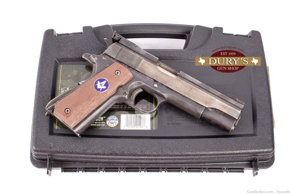 A.R. Sales Co. Model of 1911 45 ACP with Bo-Mar Sights Durys# 17462-img-0