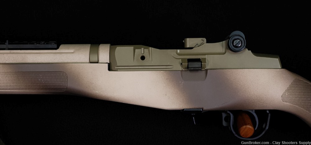 Springfield M1A SCOUT SQUAD .308 RIFLE – TWO-TONE DESERT FDE-img-8