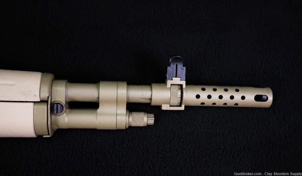 Springfield M1A SCOUT SQUAD .308 RIFLE – TWO-TONE DESERT FDE-img-5