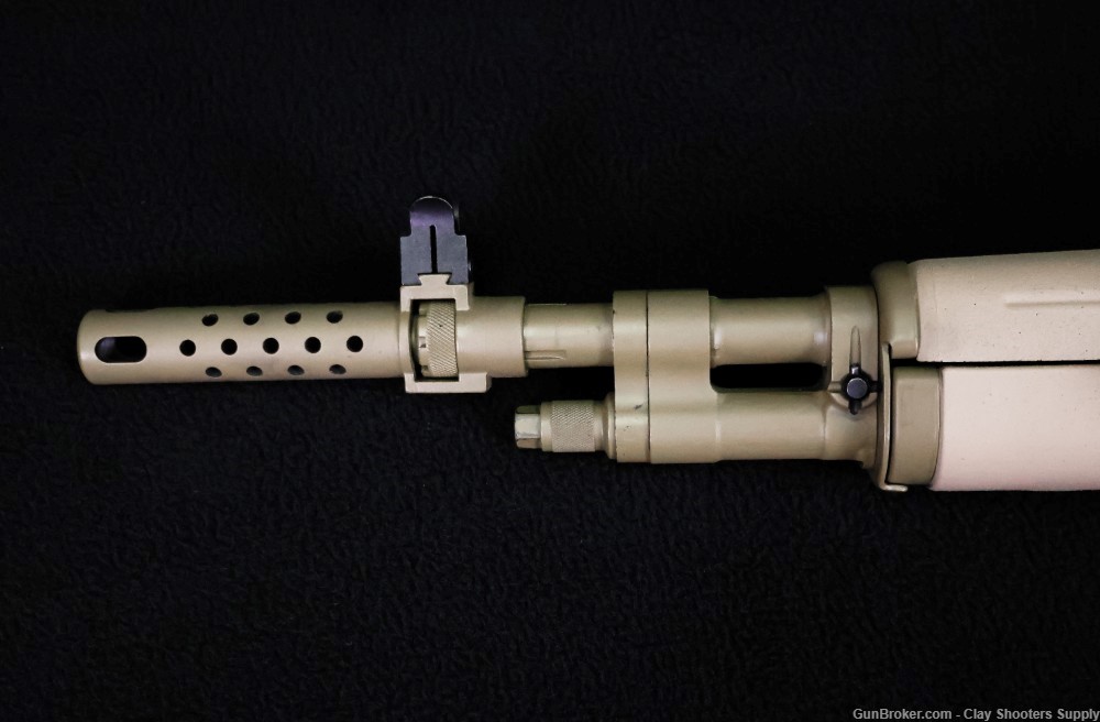 Springfield M1A SCOUT SQUAD .308 RIFLE – TWO-TONE DESERT FDE-img-6