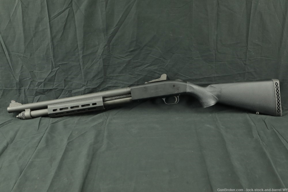 Mossberg 590A1 12GA 18.5” Pump Action Shotgun 7 Shot w/ Ghost Ring sights-img-7