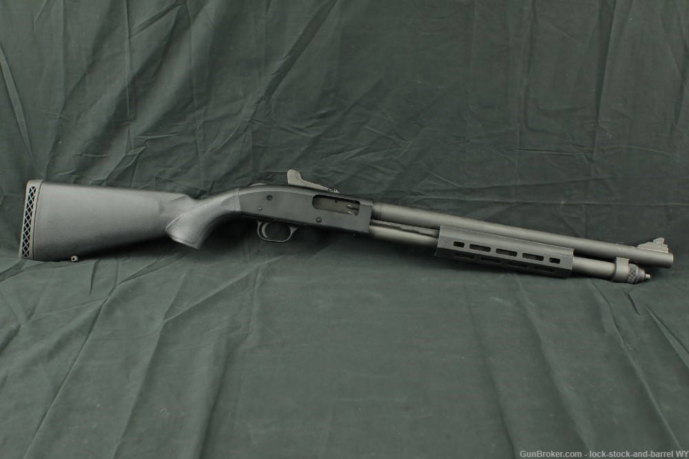Mossberg 590A1 12GA 18.5” Pump Action Shotgun 7 Shot w/ Ghost Ring sights-img-2