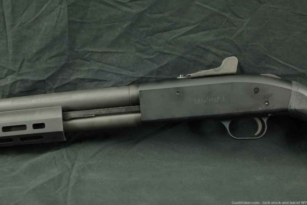Mossberg 590A1 12GA 18.5” Pump Action Shotgun 7 Shot w/ Ghost Ring sights-img-9