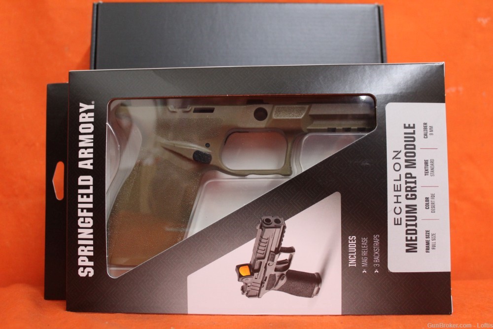Springfield Armory Echelon 9mm With FDE Grip Module NEW! Free Layaway!-img-2