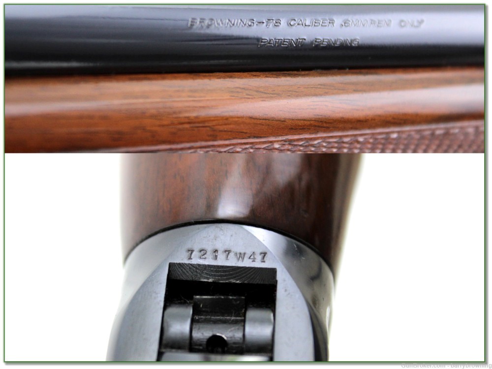 Browning Model 78 6mm Rem 26in heavy barrel Exc Cond!-img-3